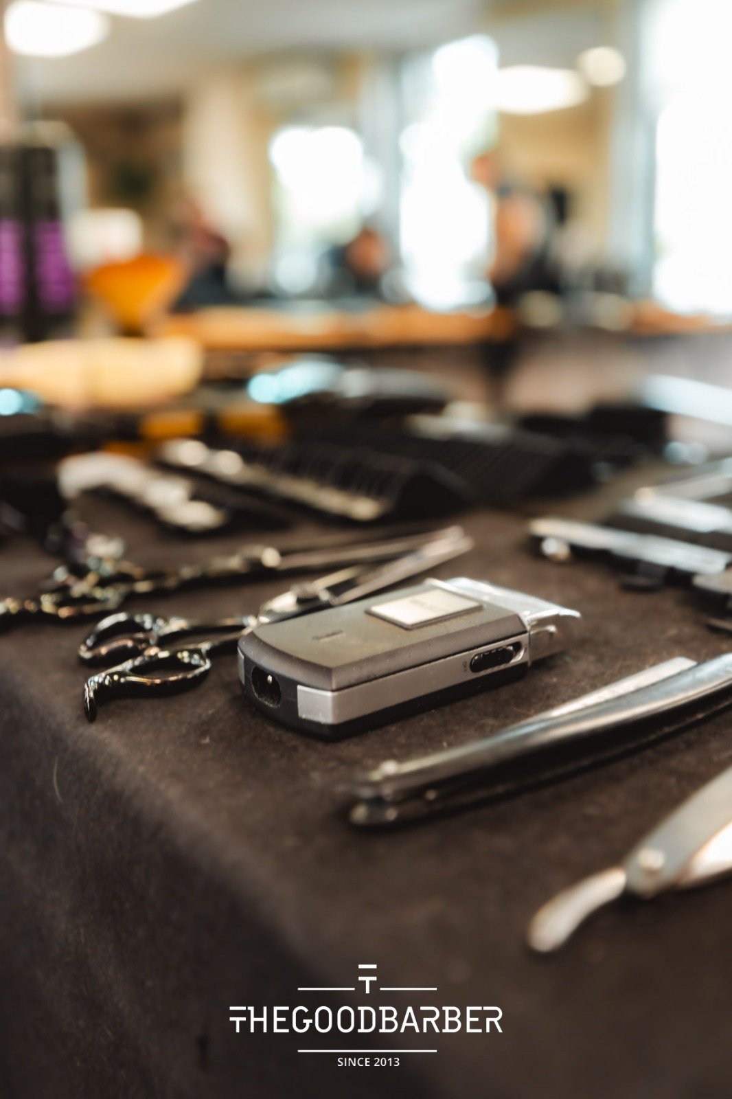 Herramientas profesionales de barbería en The Good Barber